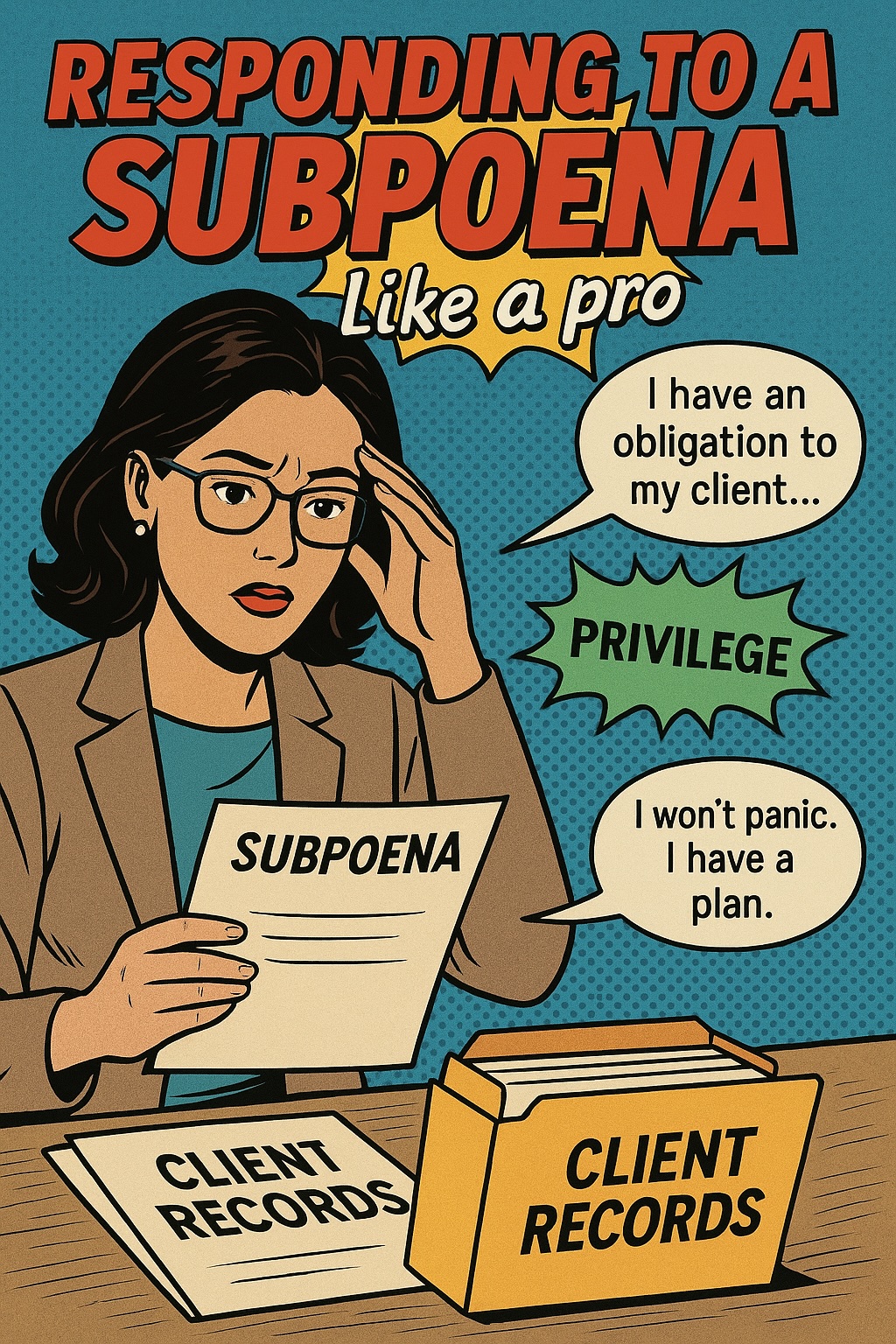 So You’ve Been Served: Navigating the Dreaded Subpoena Duces Tecum Without Losing Your Cool