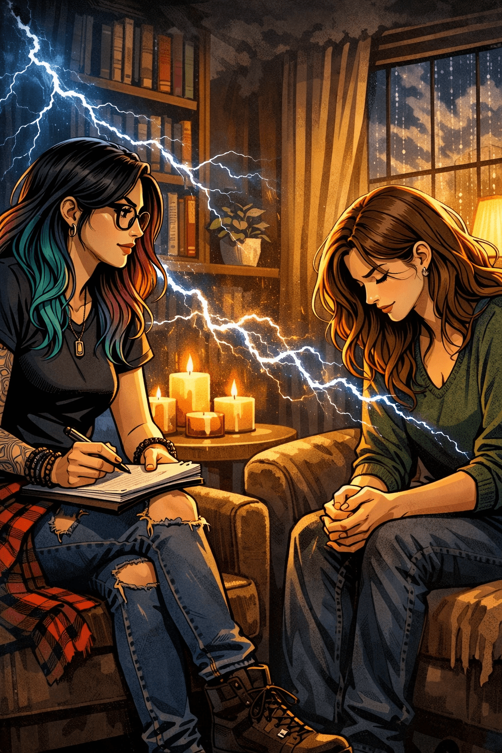 When Therapy Is Not About Fixing: Holding the Electricity Without Putting It Out